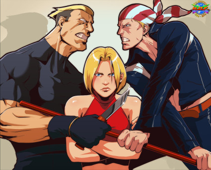 KOF-Tribute-Special-Team-King-of-Fighters-Yamazaki-Blue-Mary-Billy-Kane